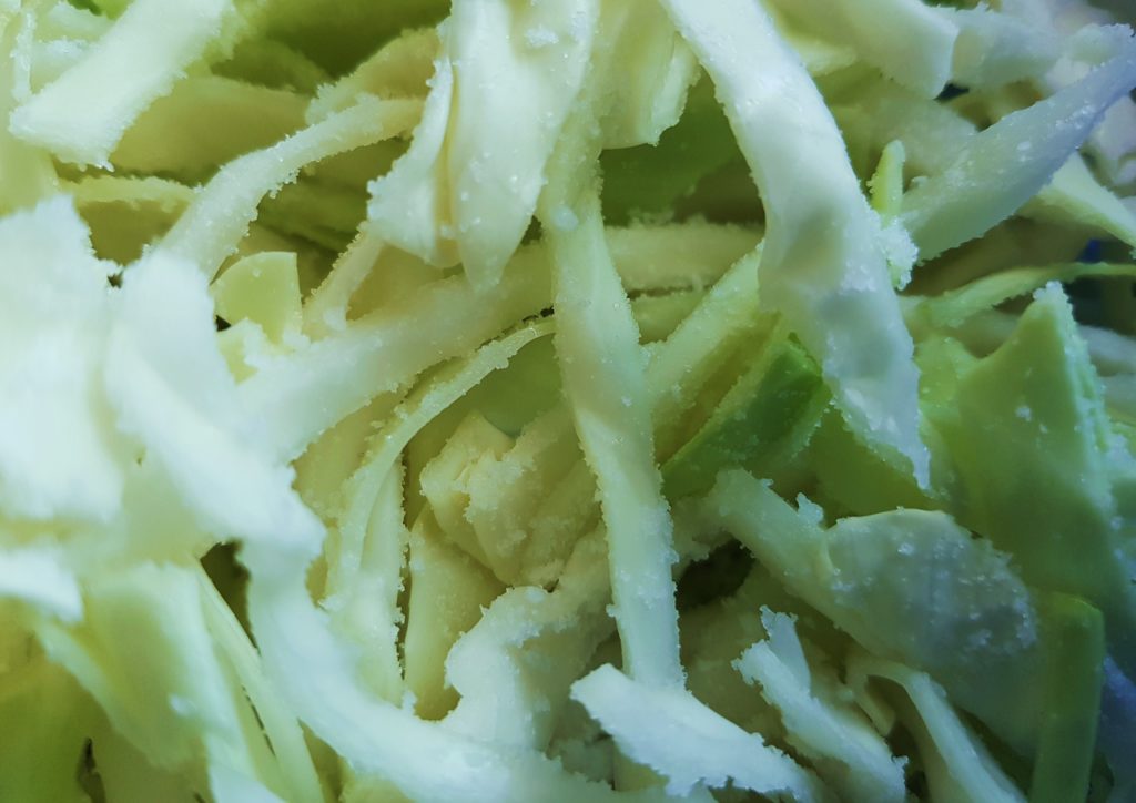 Sauerkraut, Sauerkraut selber machen, gesalzenes Sauerkraut