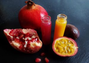 Grapefruit, Maracuja, Passionsfrucht, Fruchtextrakt, Fruchtserum