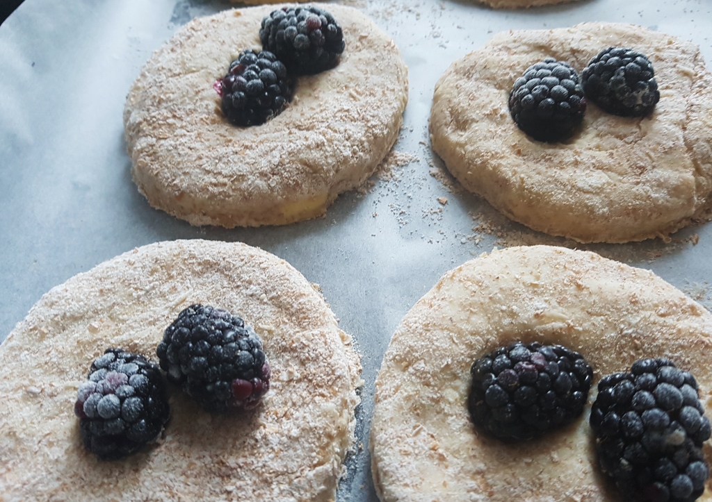 Brigid's Blackberry Scones, Rezept, Brigid