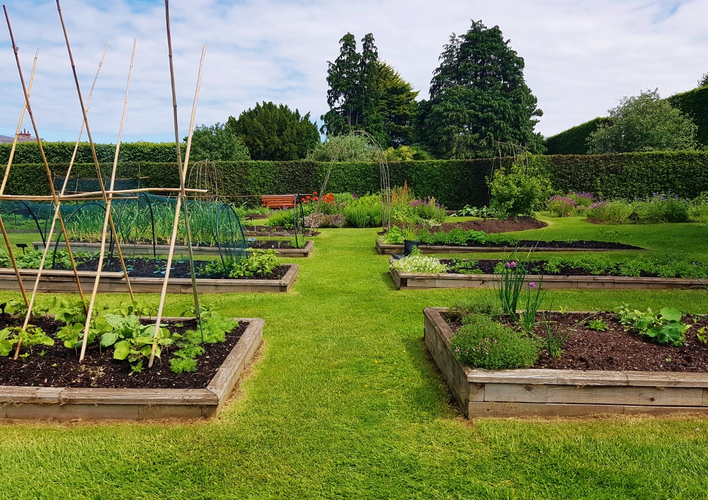 Gartengestaltung, Garten gestalten, Garten anlegen, räumliche Aufteilung im Garten, Botanischer Garten Edinburgh, Royal Botanic Gardens Edinburgh