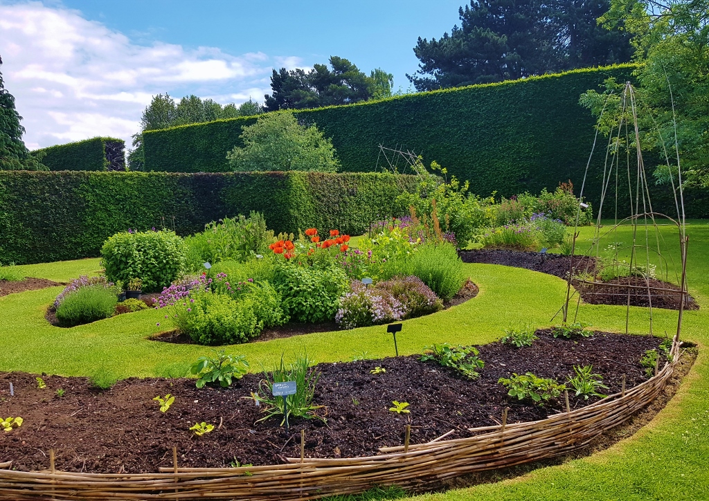 Gartengestaltung, Garten gestalten, Garten anlegen, räumliche Aufteilung im Garten, Botanischer Garten Edinburgh, Royal Botanic Gardens Edinburgh