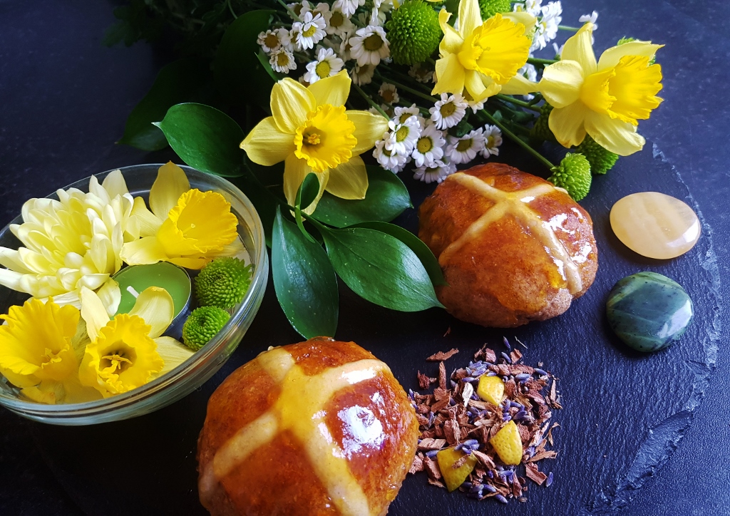 Ostara, Hot Cross Buns, Rezept