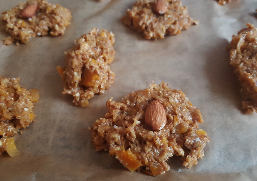 vegane Kürbis Cookies