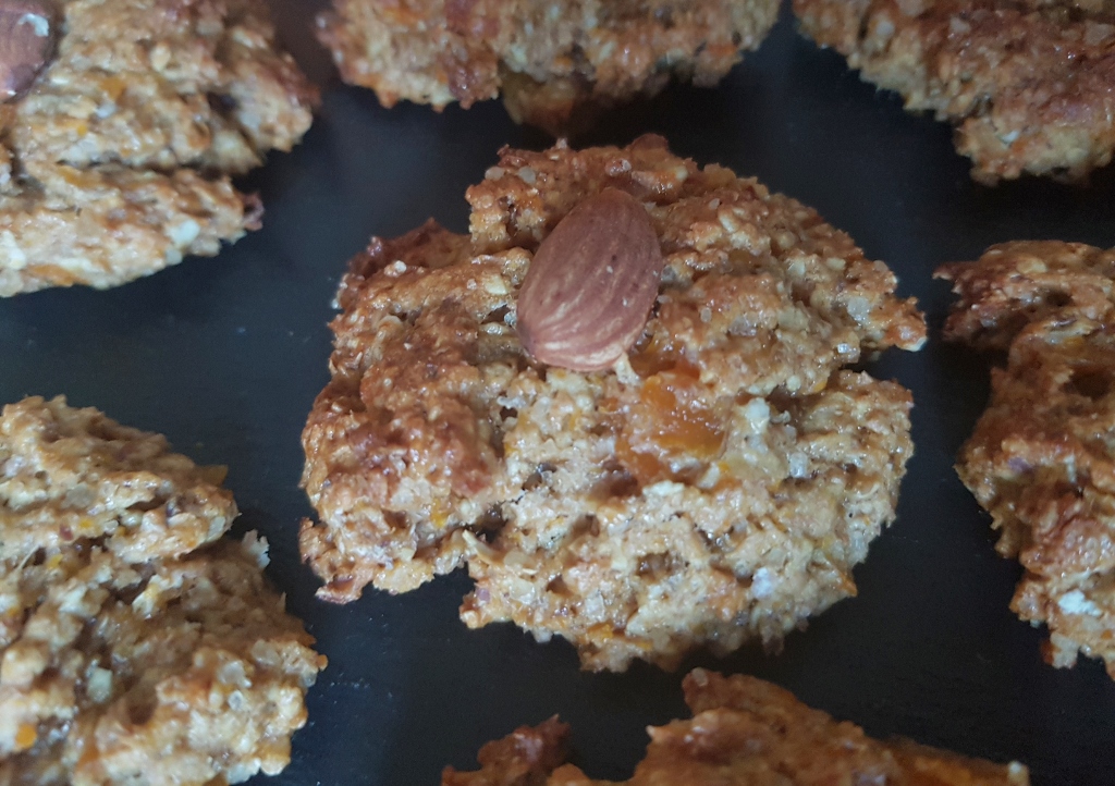 vegane Kürbis Cookies