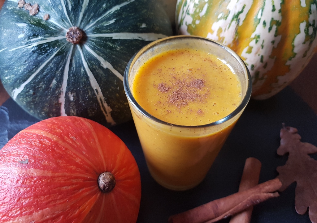 Kürbis Smoothie, Kochen mit Kürbis, Kürbisrezepte