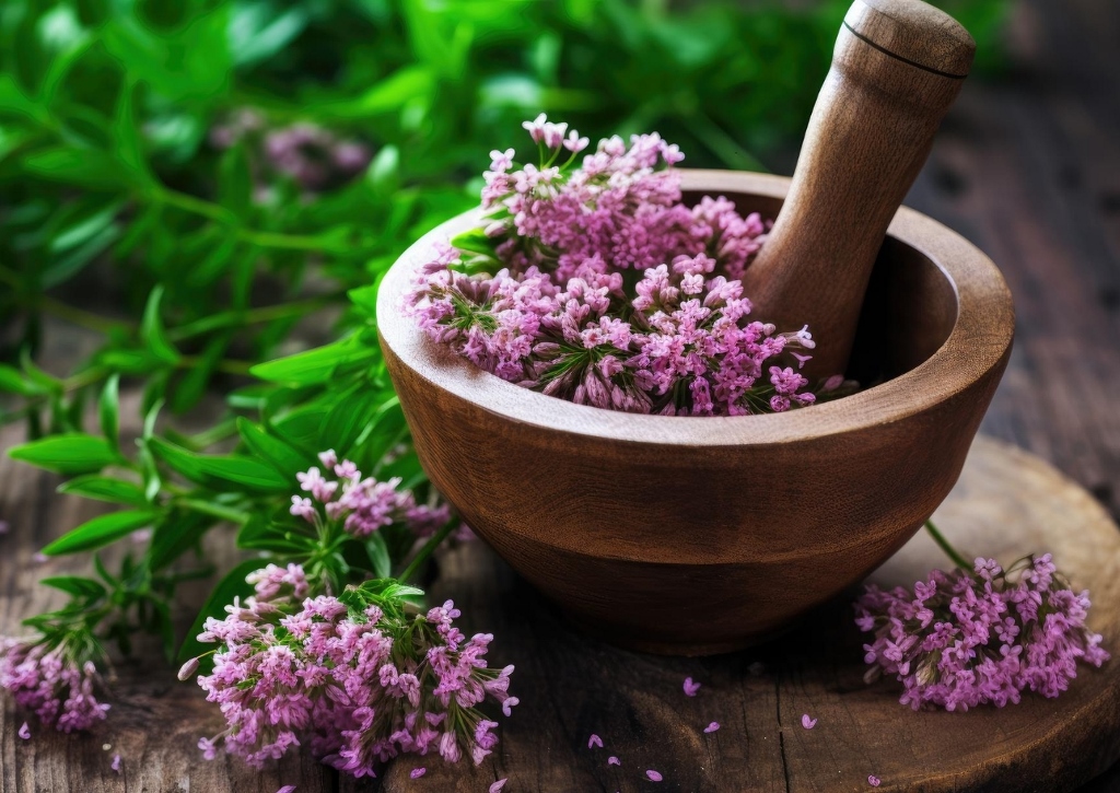 Baldrian, Echter Baldrian, Valeriana, Valeriana officinalis