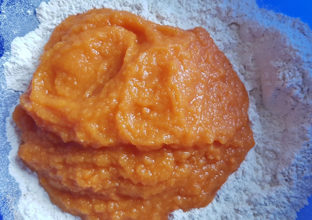 Kürbisbrot, Brotteig, Kürbismus