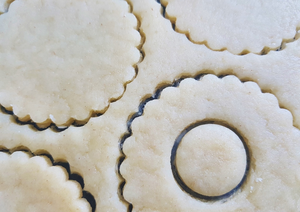 Spitzbuben, Linzer Augen, Empire Biscuit, Plätzchen, Weihnachtsplätzchen