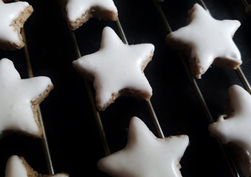 Zimtsterne, Zimtstern, Plätzchen, Weihnachtsplätzchen