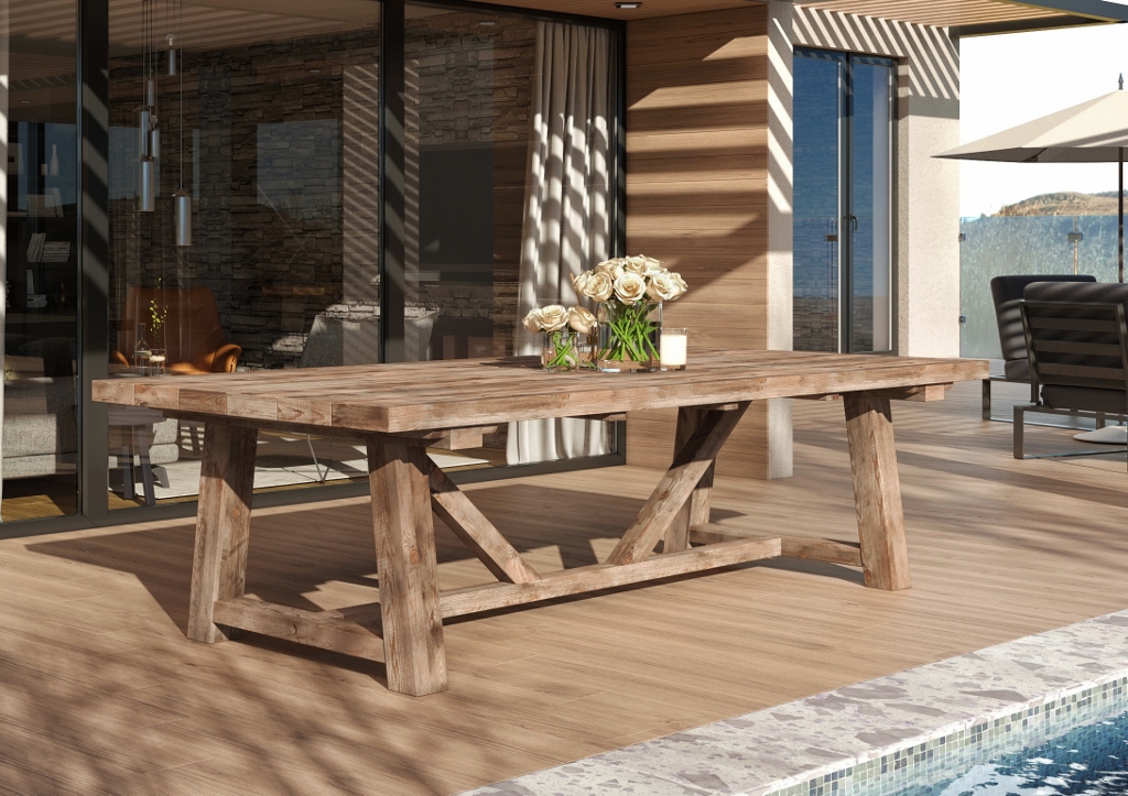 Gartenmöbel, AH Trading, gartenmoebel.de, Gartentisch, Holztisch