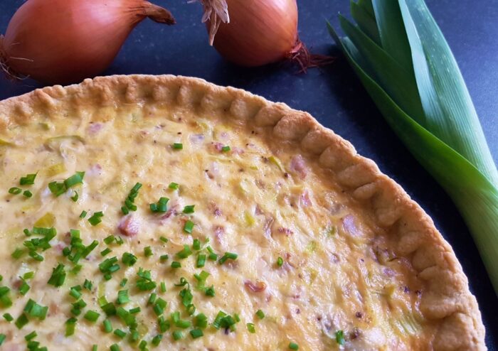 Quiche, Quiche lorraine, Lauchkuchen