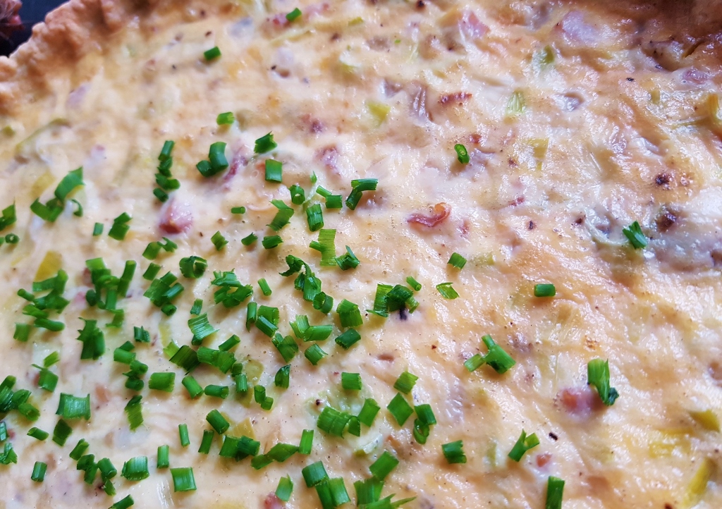 Quiche, Quiche lorraine, Lauchkuchen