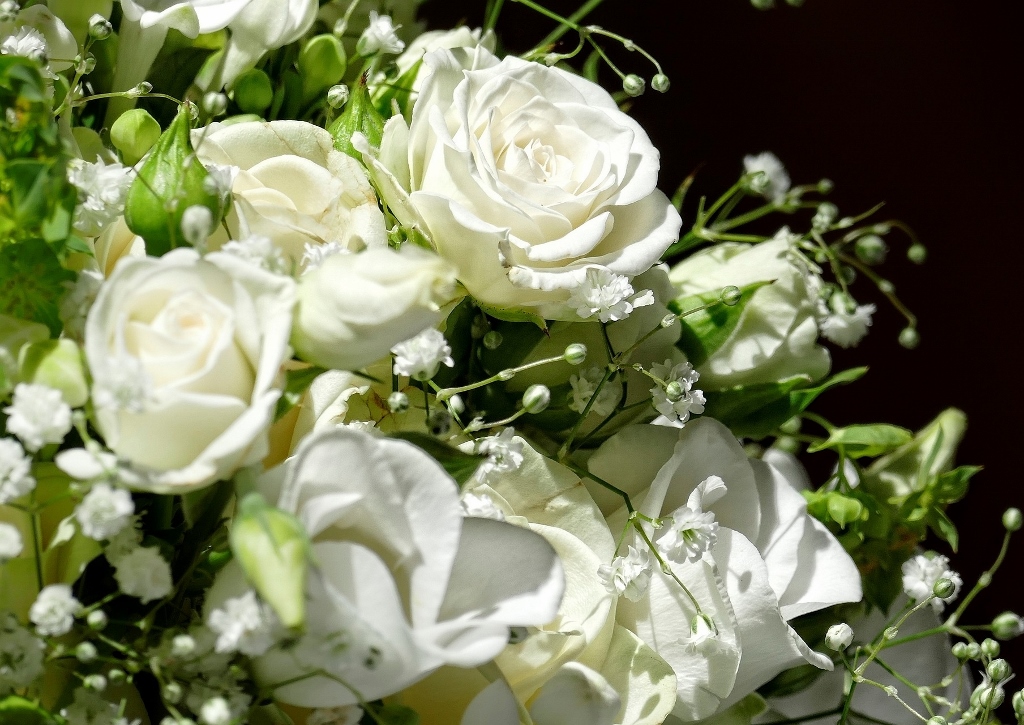 Blumen zum Valentinstag, Brautstrauß