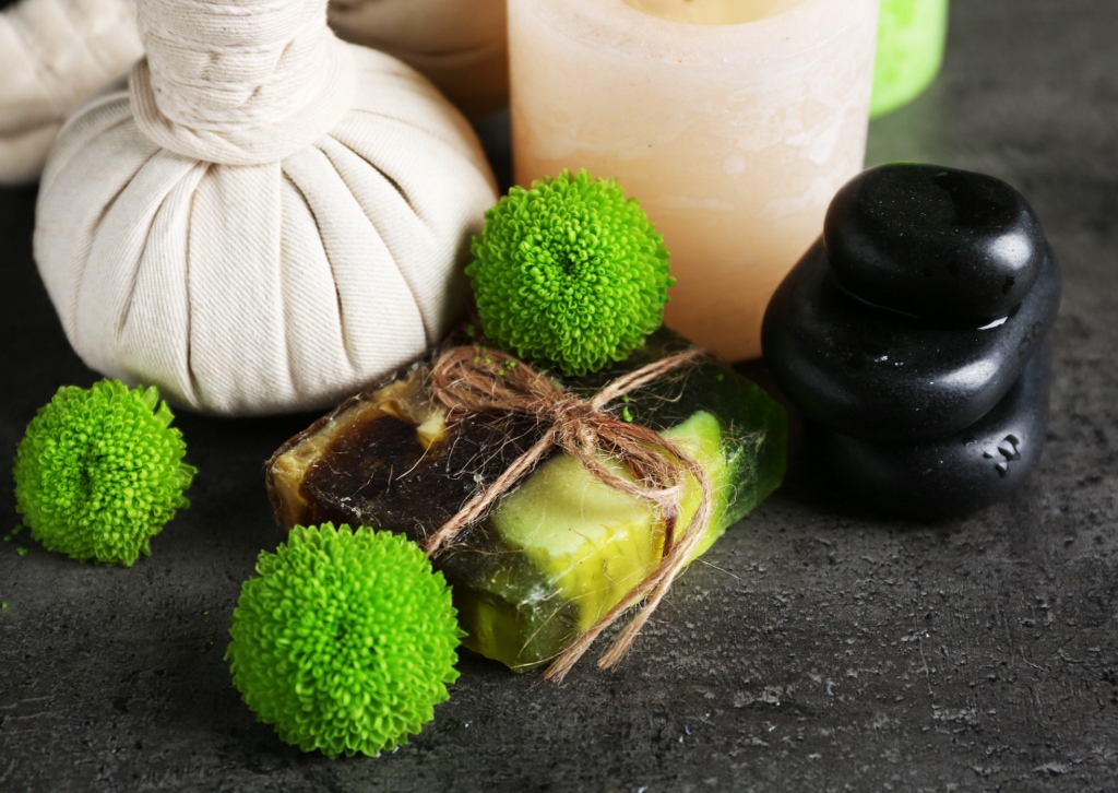 Wellness, Spa, Beauty-Kur, Naturseife