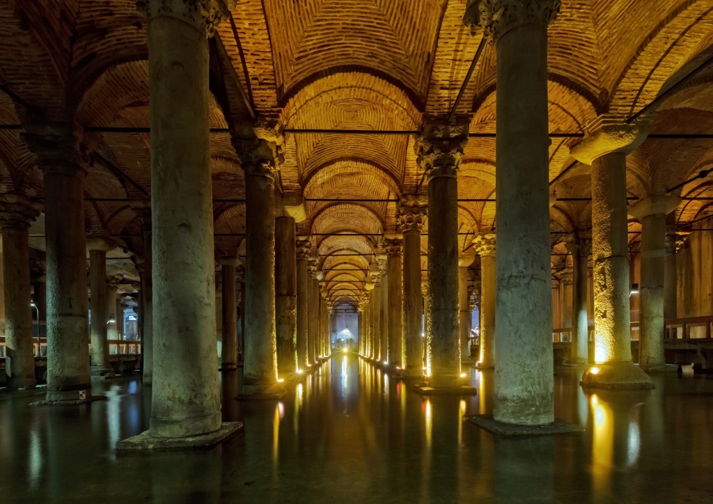 Bewässerungssyteme, Zisterne, Regenzisterne, Cisterna Basilica, Istanbul