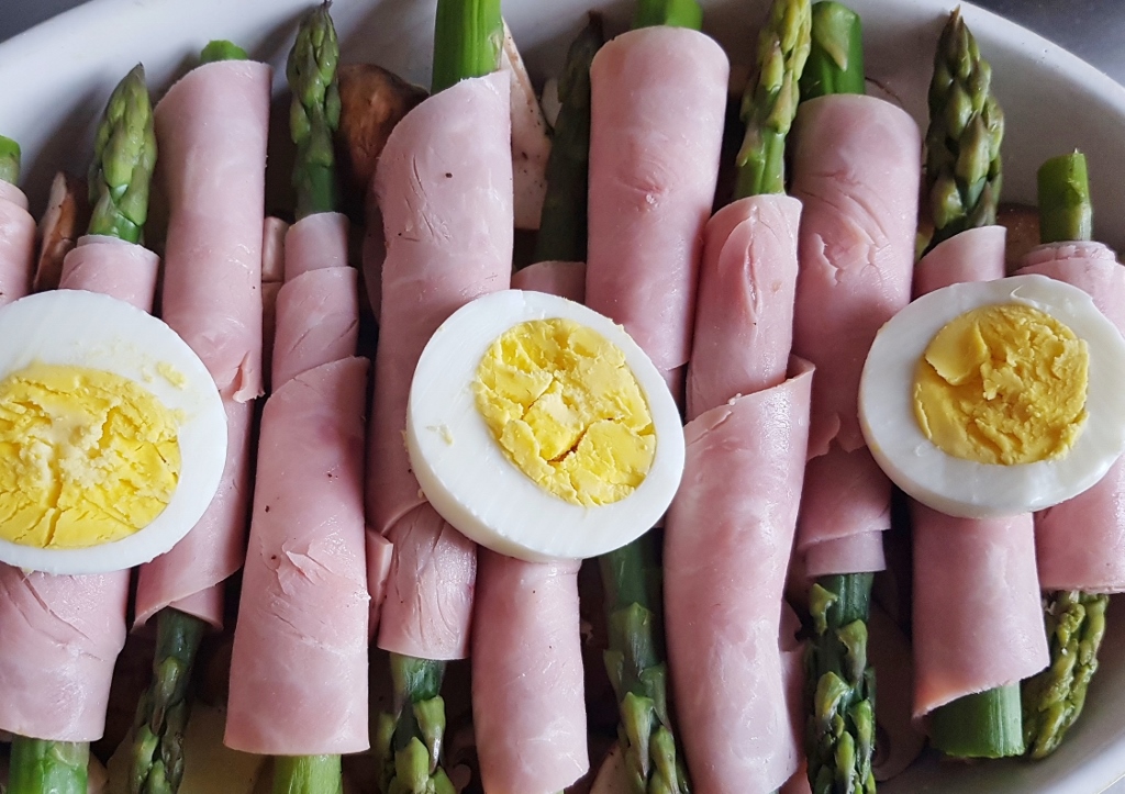 Spargel, Spargelauflauf, Rezept