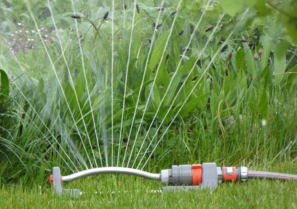 Gartenbewässerung, Bewässerungssysteme, Sprinkler, Sprinkleranlage