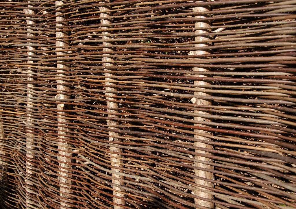 Gartenzaun, Gartenzäune, Zaun, Zäune, Flechtzaun