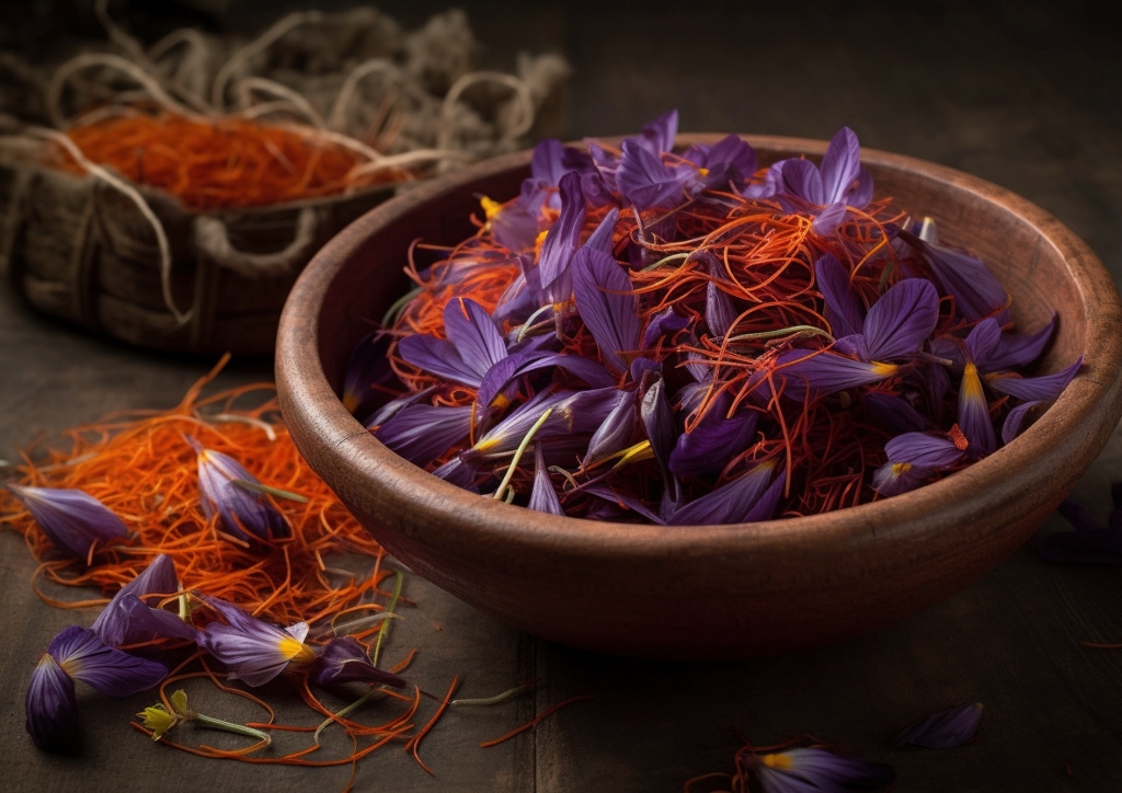 Safran, Krokus, Crocus sativus, Wirkung