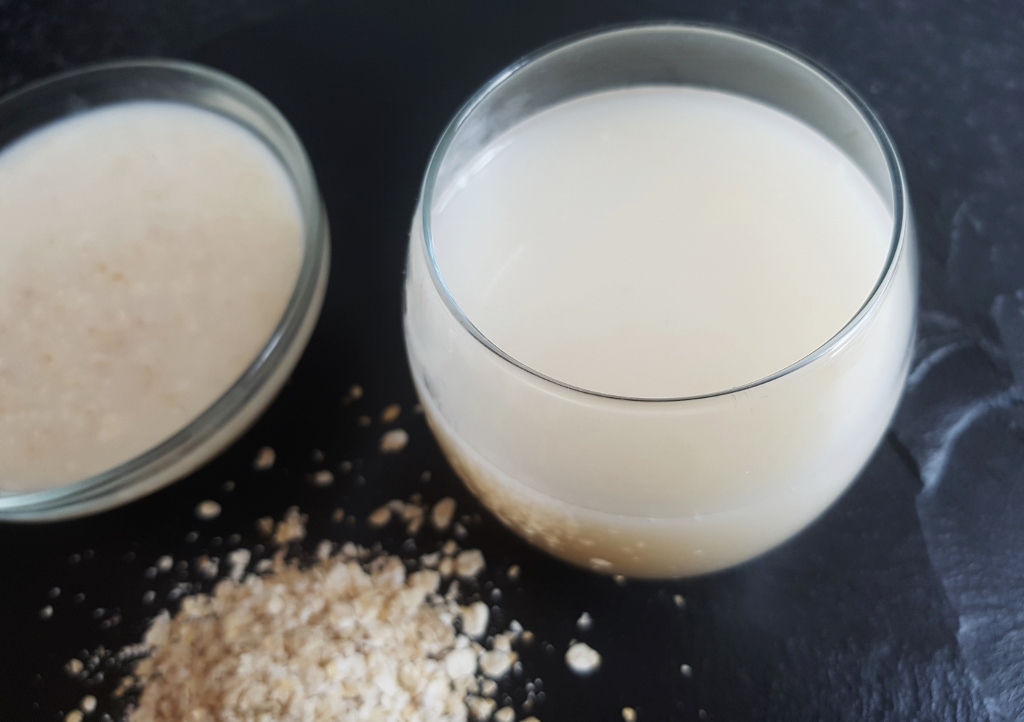 Hafermilch, Haferflocken, Haferbrei