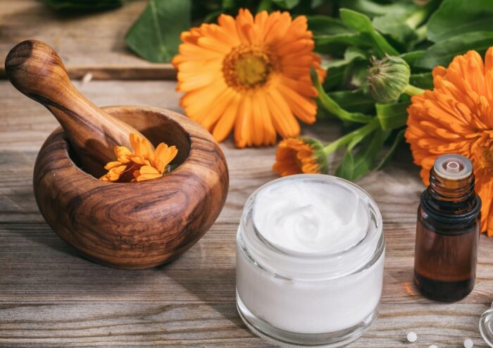 Cremes herstellen, Creme, Cremes, Ringelblumencreme, Calendula Handcreme
