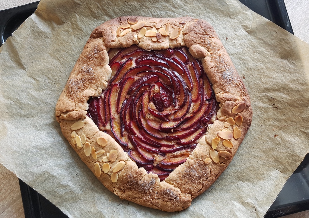 Galette mit Zwetschgen, Zwetschgen-Galette, Rezept