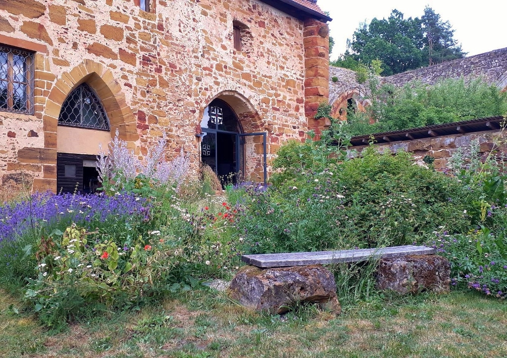 Kräutergarten, Klostergarten, Gnadenberg, Birgittenkloster