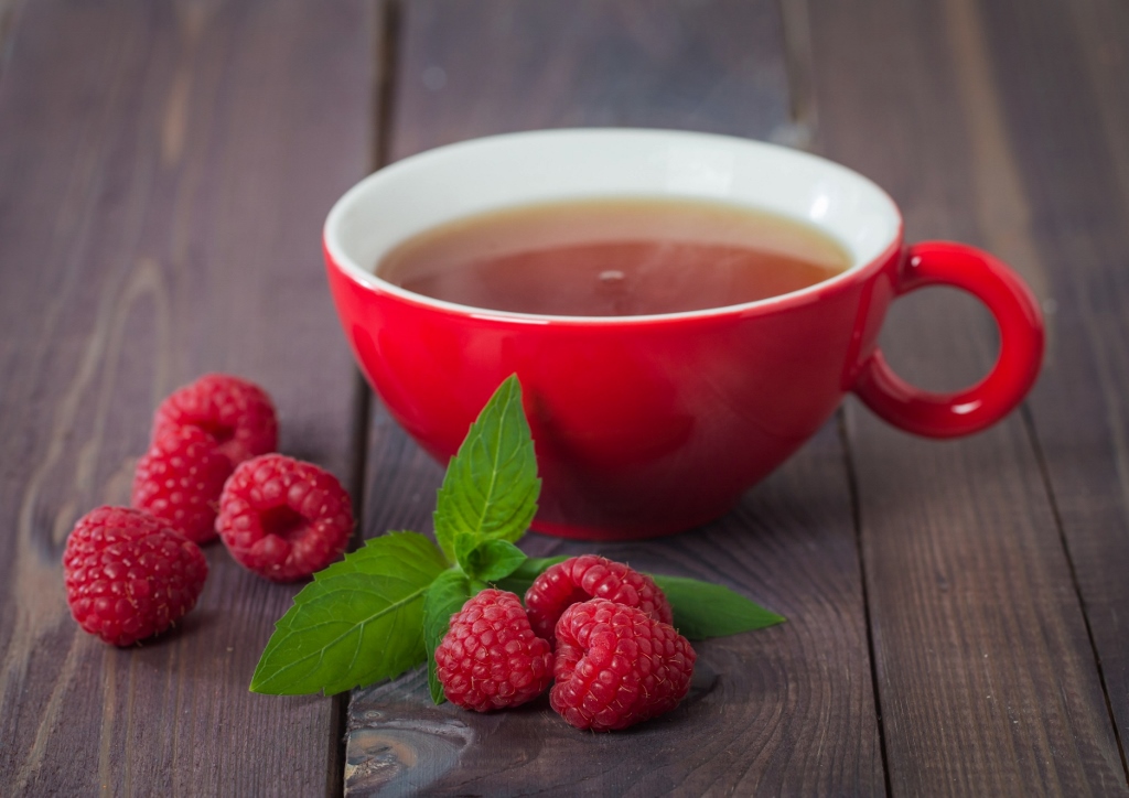 Himbeeren, Himbeerblätter, Himbeerblättertee, Kinderwunschtee, Kinderwunsch