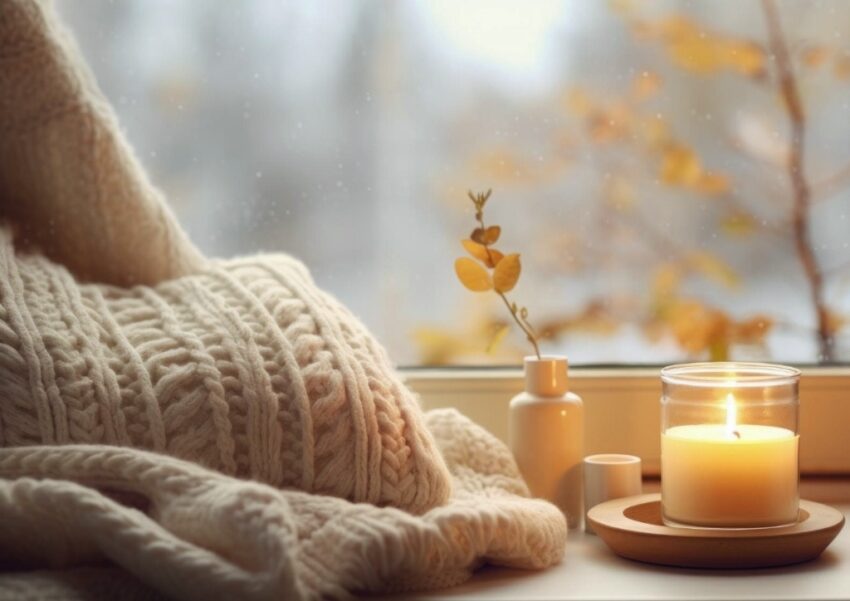 Winter, Winterruhe, Sonnenmangel, Lichtmangel, Kerze