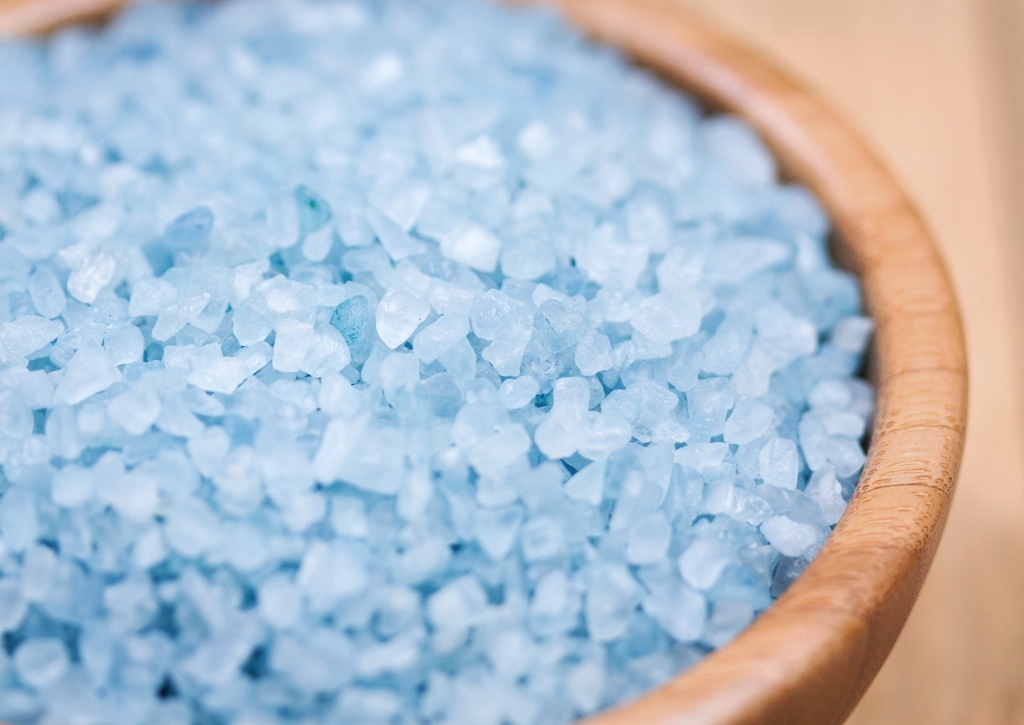 Blaues Salz, Blausalz, Indigosalz, Persisches Salz
