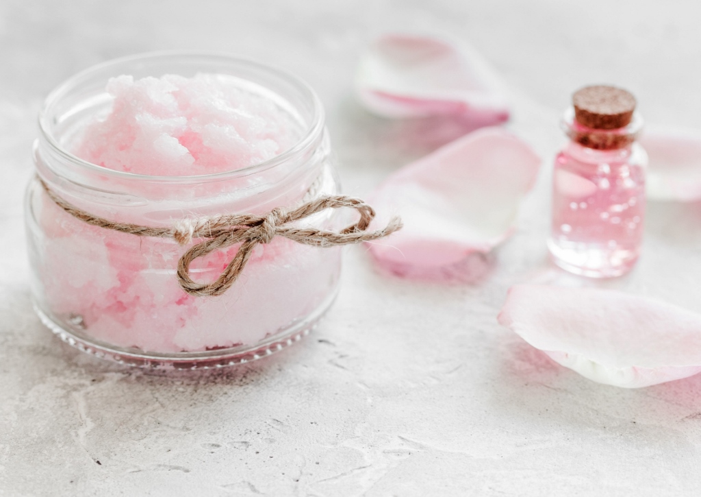 Haarbutter, Haarmaske, Rosen-Haarbutter