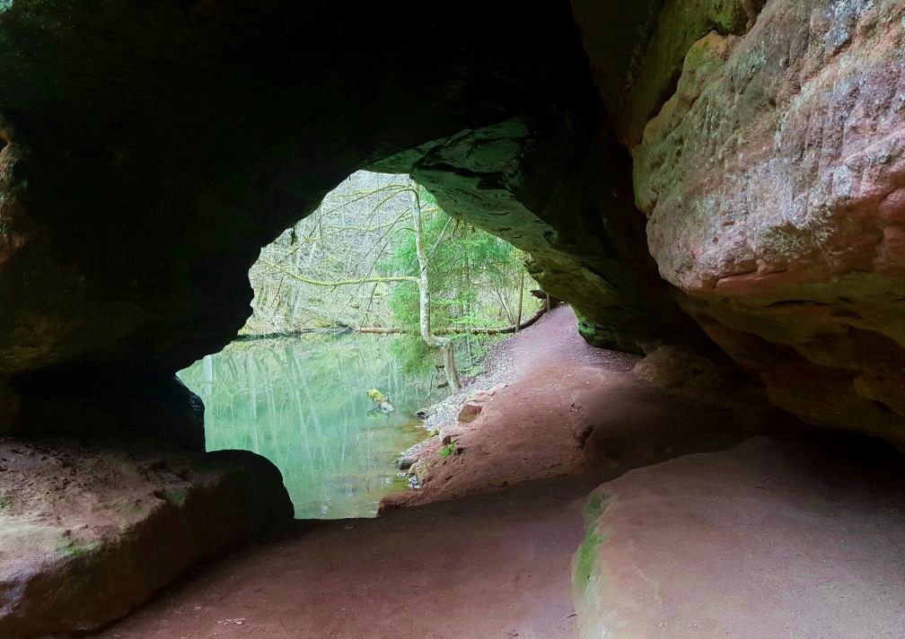 Schwarzachklamm, Schwarzenbruck, Schwarzach, Bayern
