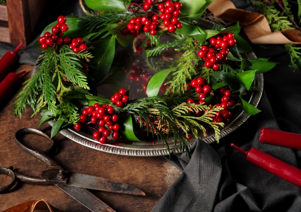 Giftige Weihnachtsdeko
