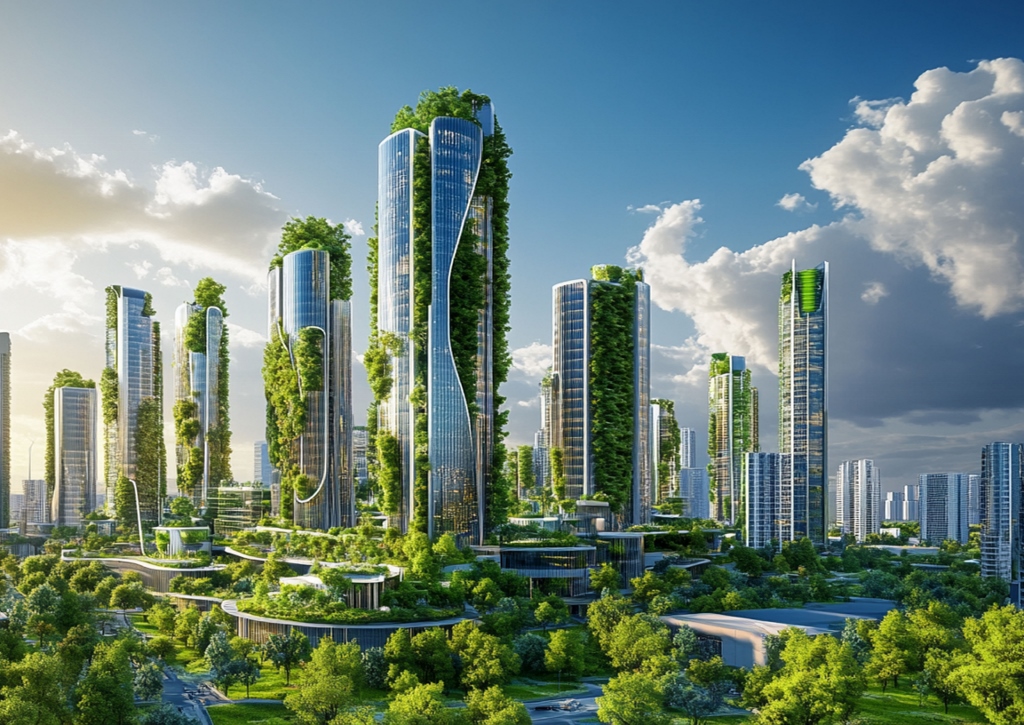 Stadtgrün, Green City, Stadtbegrünung, Fassadenbegrünung, Grünflächen